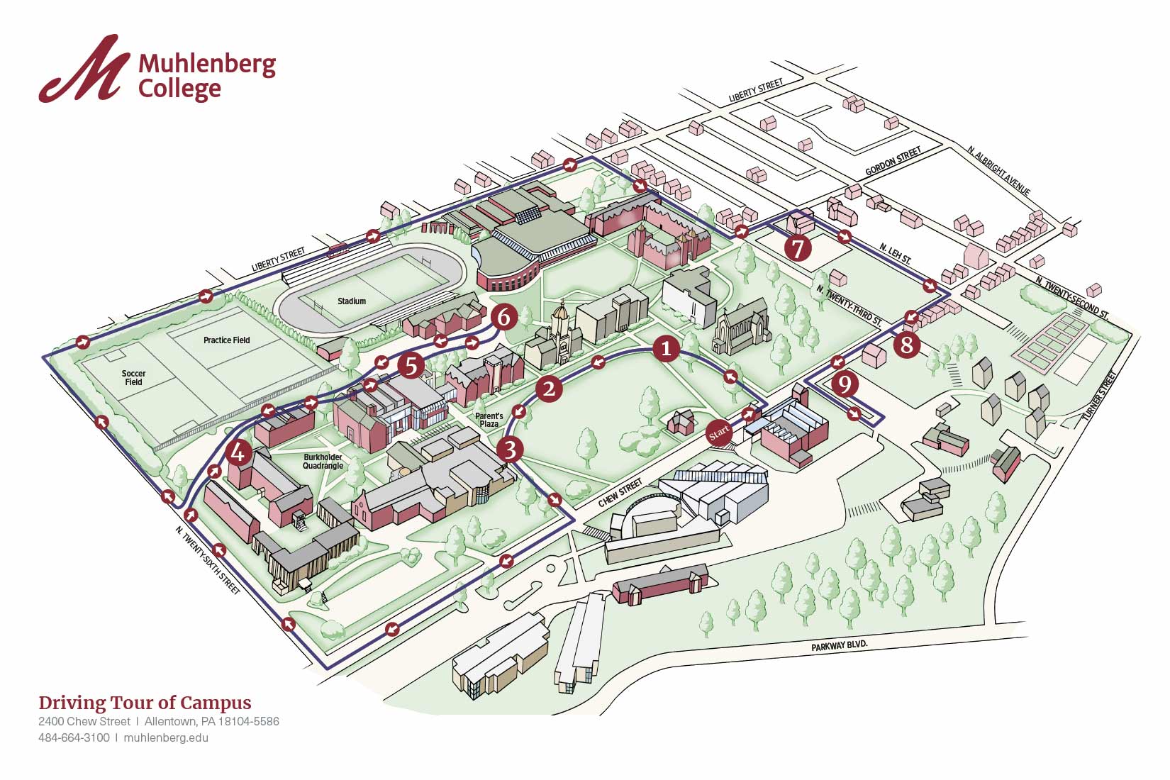 See our Campus Muhlenberg College